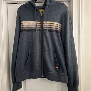 Unisex Grey Aviator Nation Hoodie